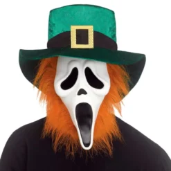 Scream Ghostface St. Patricks Maske