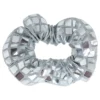 Scrunchie Disco Sølv
