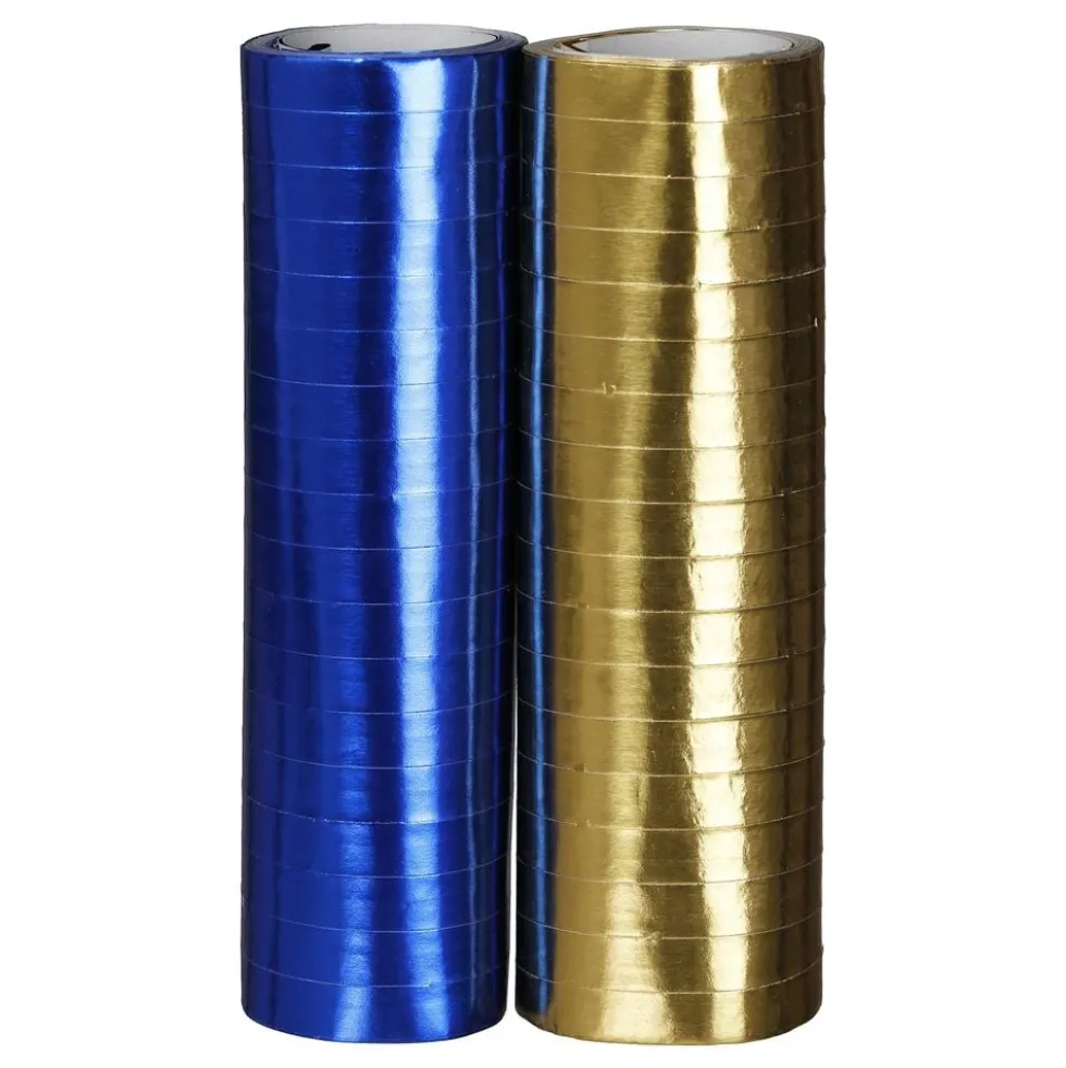 Serpentiner Blå/Guld