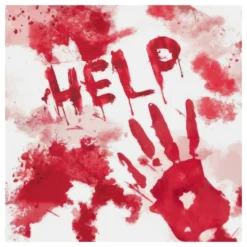Servietter Blodige Help