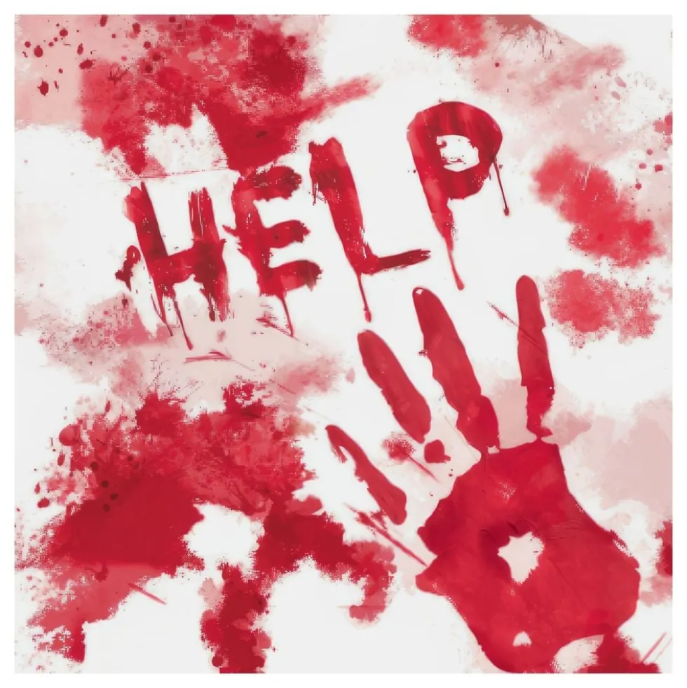Servietter Blodige Help