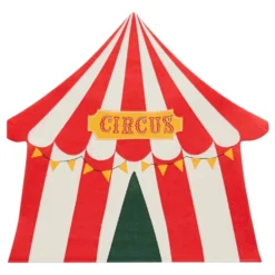 Servietter Cirkustelt