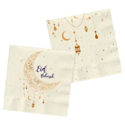 Servietter Eid Mubarak