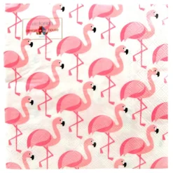 Servietter Flamingo