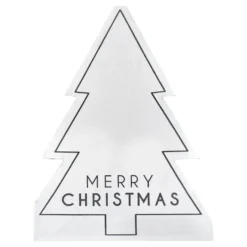 Servietter Juletræ Merry Christmas