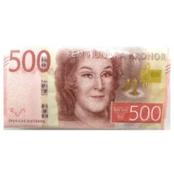 Servietter 500-kronesedler