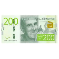 Servietter 200-kronesedler