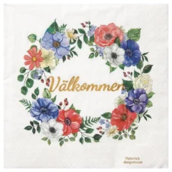 Servietter Midsommer Velkommen