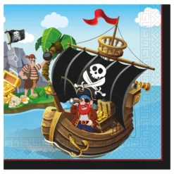 Servietter Pirater