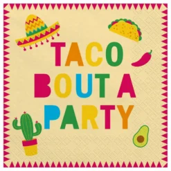 Servietter Tacoparty