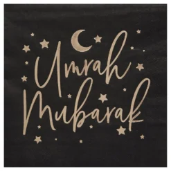 Servietter Umrah Mubarak