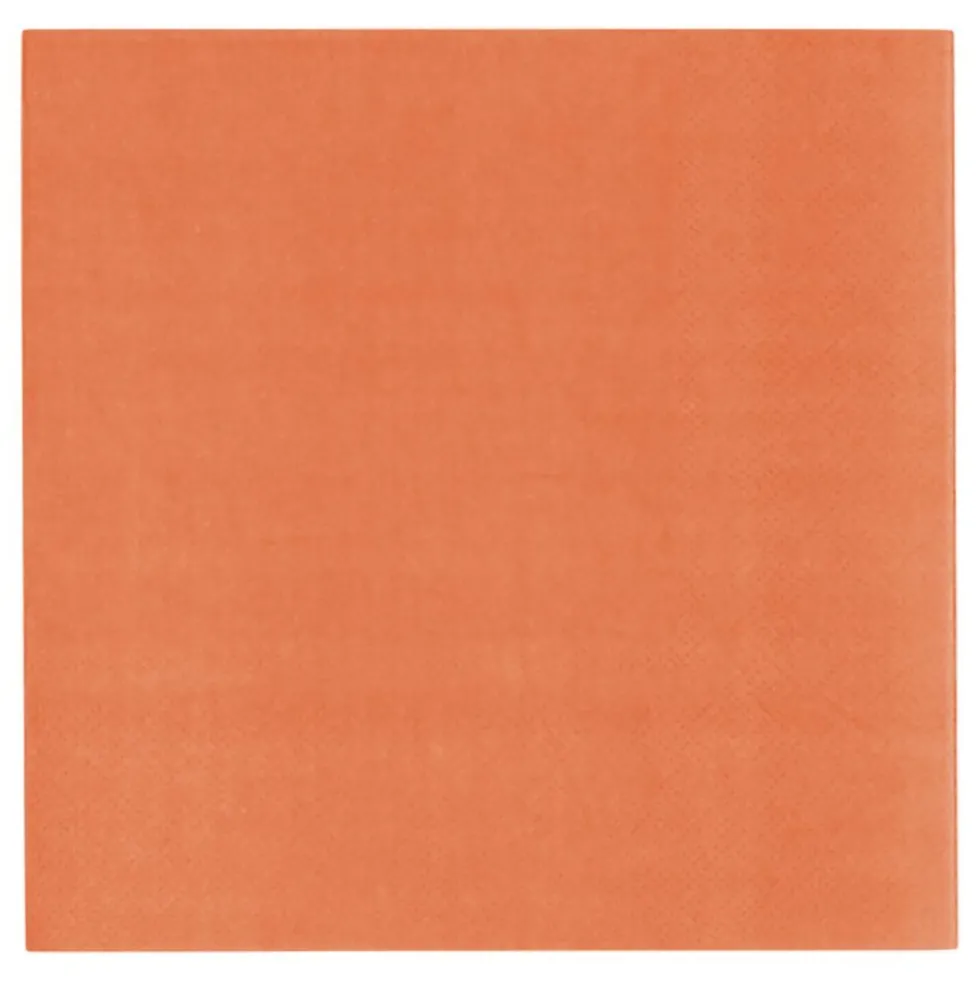 Servietter Vert Decor Mørkeorange