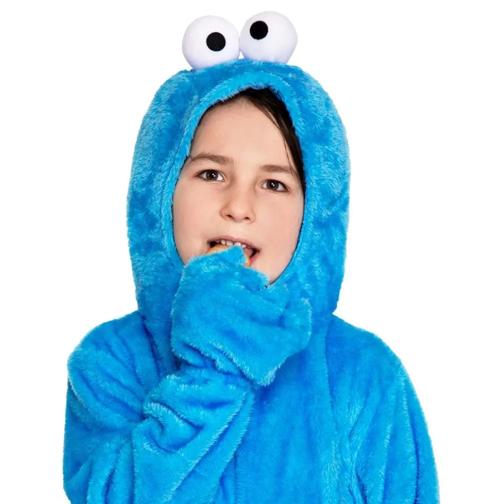 Sesame Street Cookie Monster Børnekostume