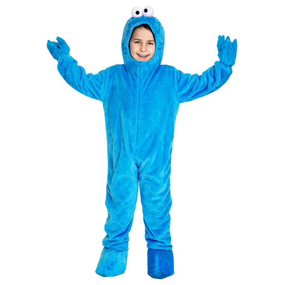 Sesame Street Cookie Monster Børnekostume