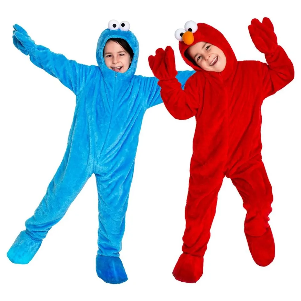 Sesame Street Cookie Monster Børnekostume