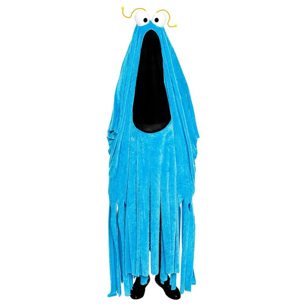 Sesame Street Yip Yip Martian Blå Alien Kostume