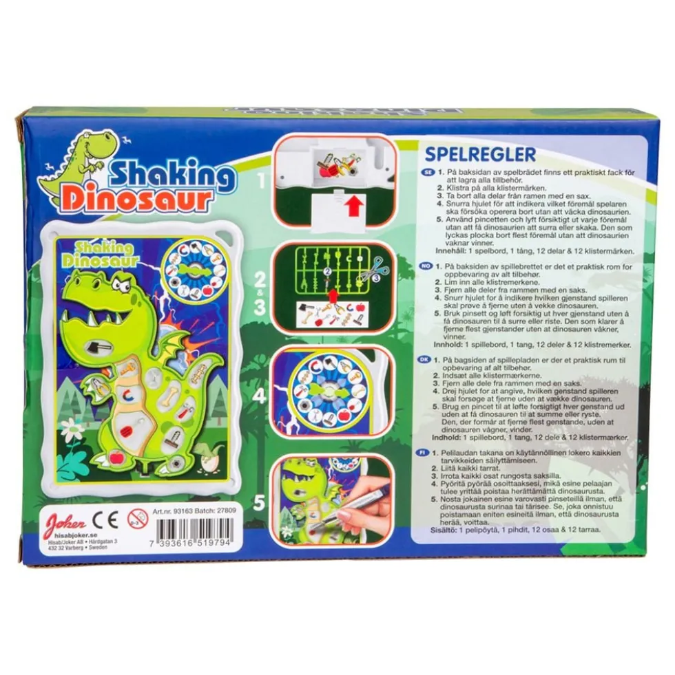 Shaking Dinosaur Spil