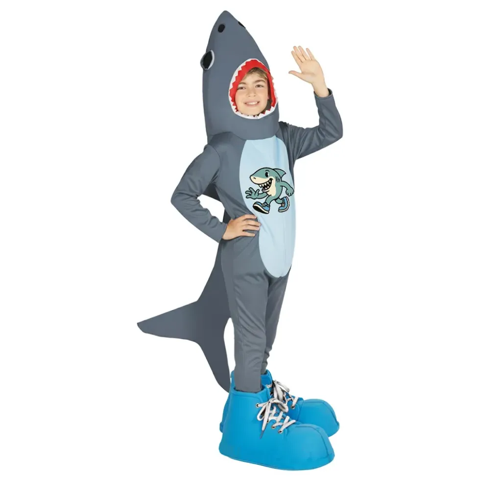 Sharkboots Børnekostume