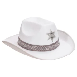 Sheriffhat Hvid