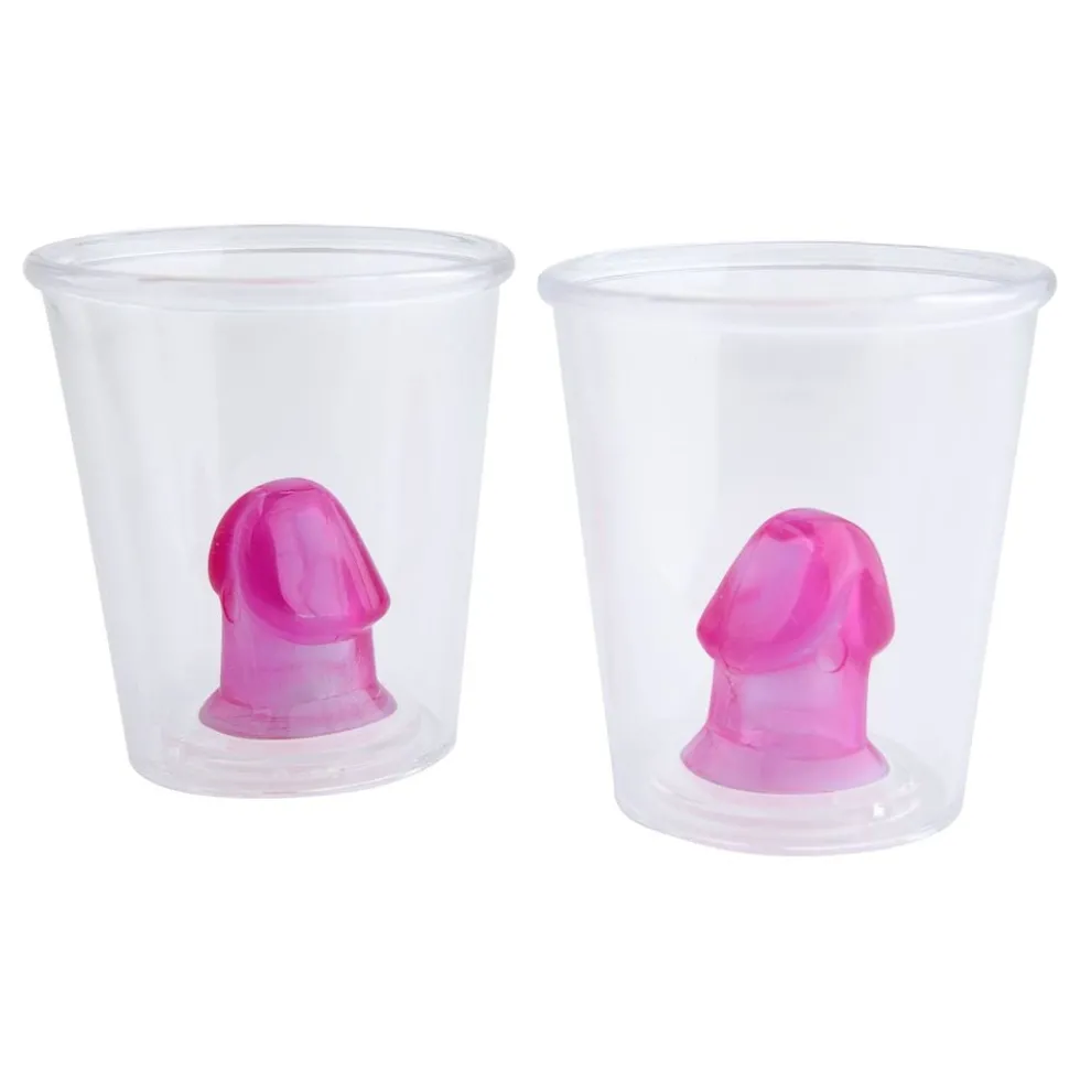 Shotglas Lyserød Penis