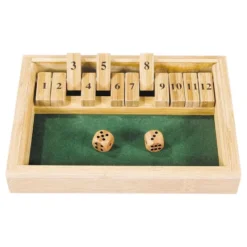 Shut The Box Bambus Brætspil