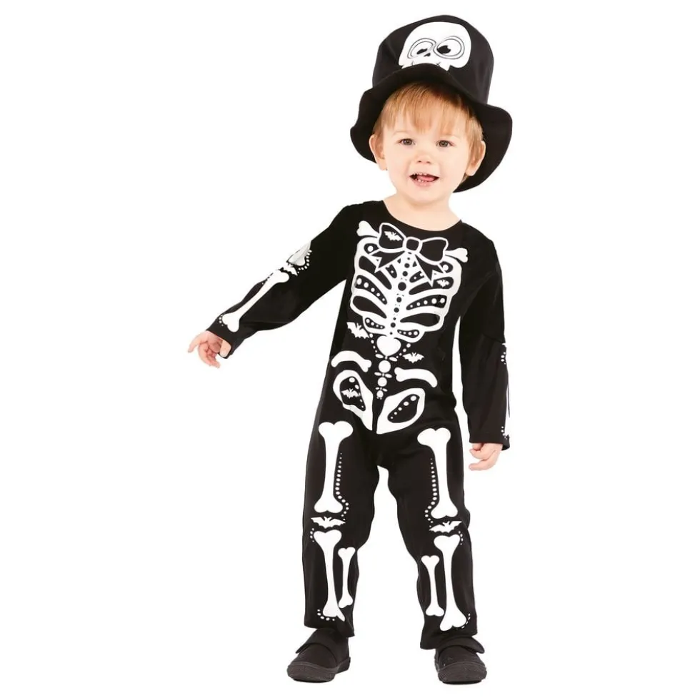 Skelet Babykostume