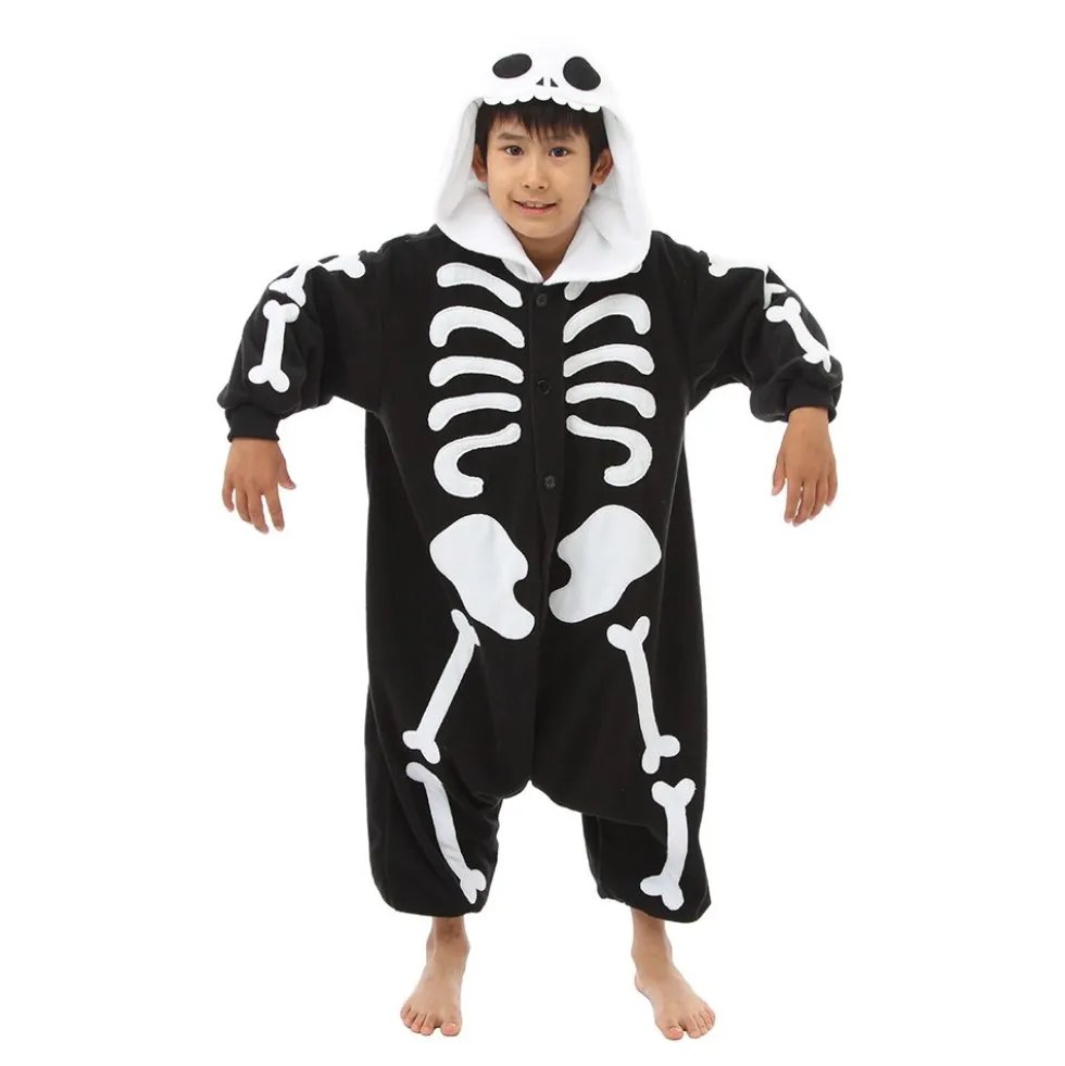 Skelet Børnekigurumi