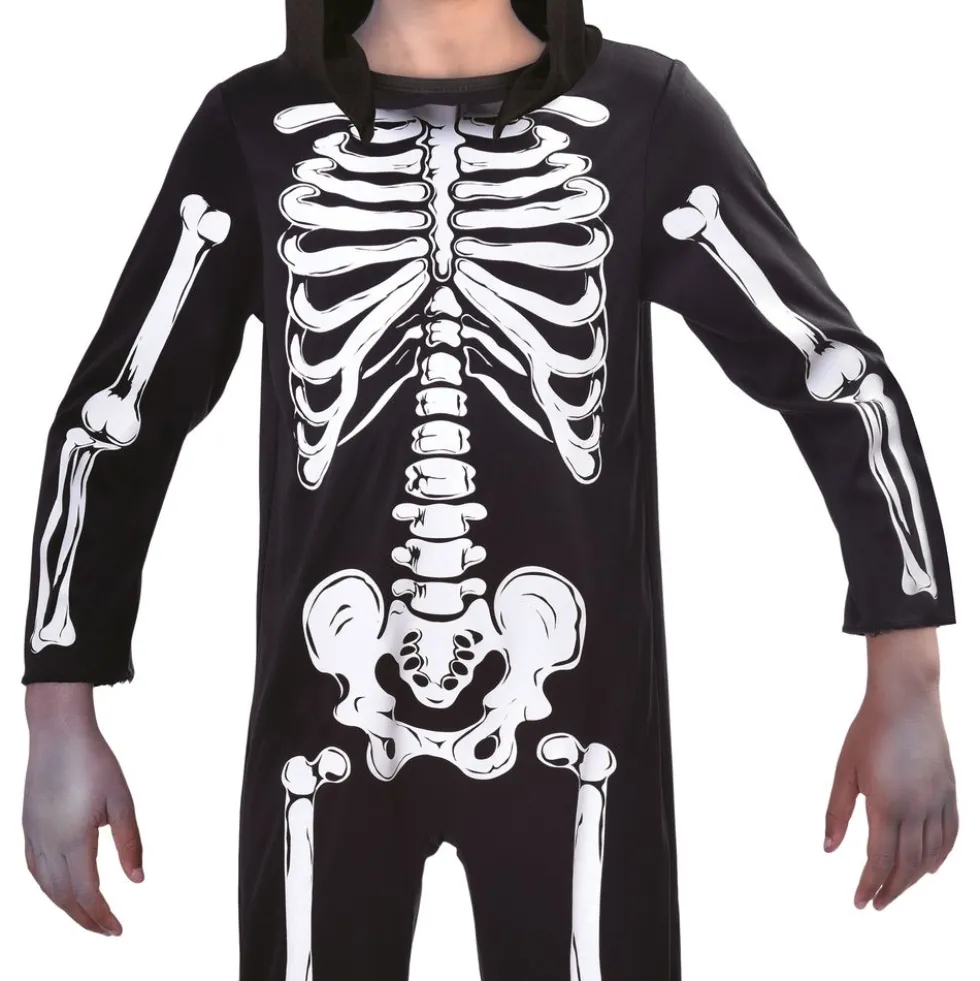 Skelet Børnekostume