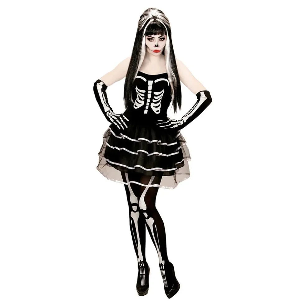 Skelet Dame Kostume