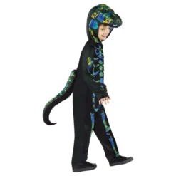 Skelet Dino Børnekostume
