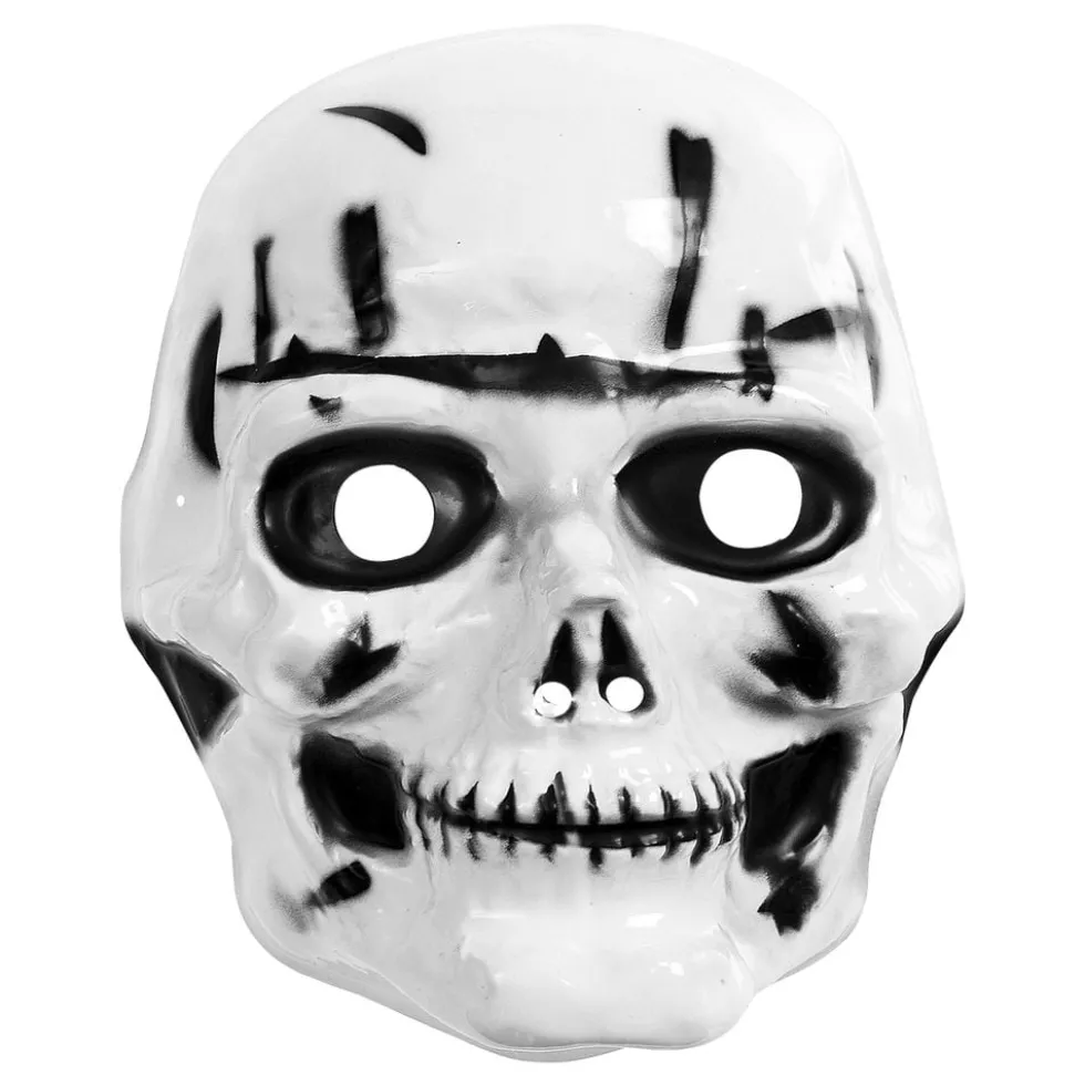 Skeletmaske i Plast