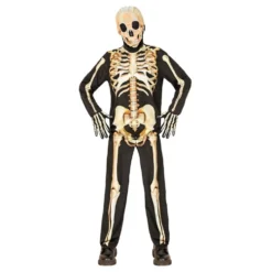 Skelet Tracksuit Børnekostume