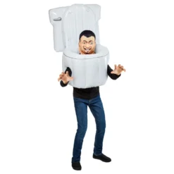 Skibidi Toilet Man Børnekostume