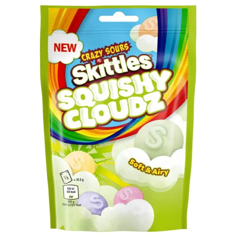 Skittles Squishy Cloudz Sourz