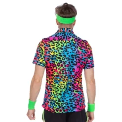 Skjorte Leopard Neon Herre