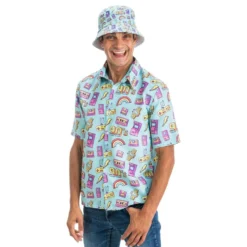 Skjorte 90's Blå