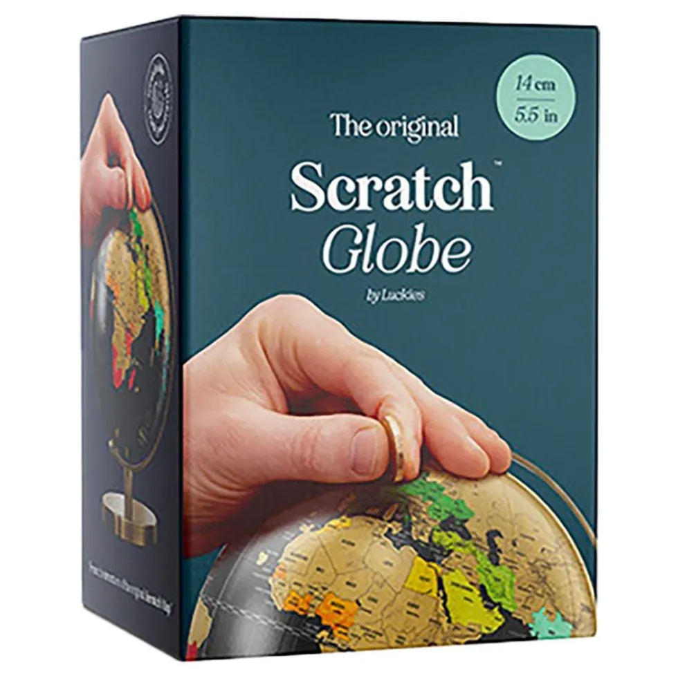 Skrabekort Globus