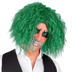 Skør Joker Grøn Paryk