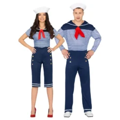Sømand Dame Kostume