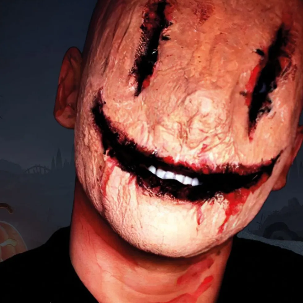 Smile Halloween Latexmaske