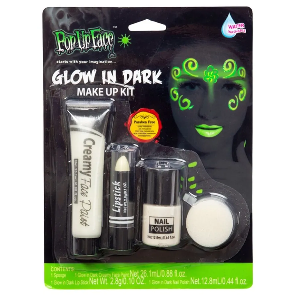 Sminkesæt Glow in the Dark