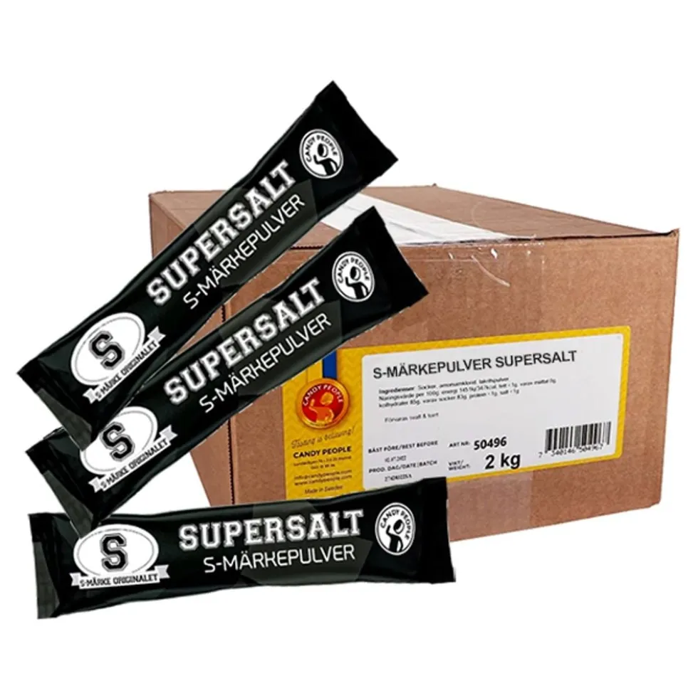 S-Mærkepulver Supersalt Storpak