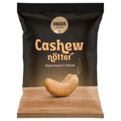 Snacks Cashewnødder Sourcream & Onion