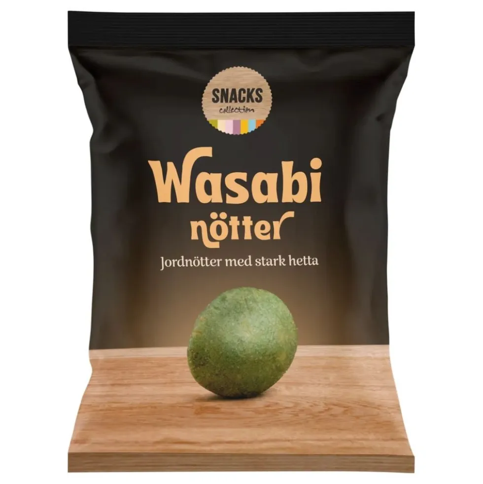 Snacks Wasabinødder