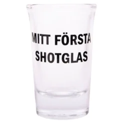 Snapseglas med Tekst