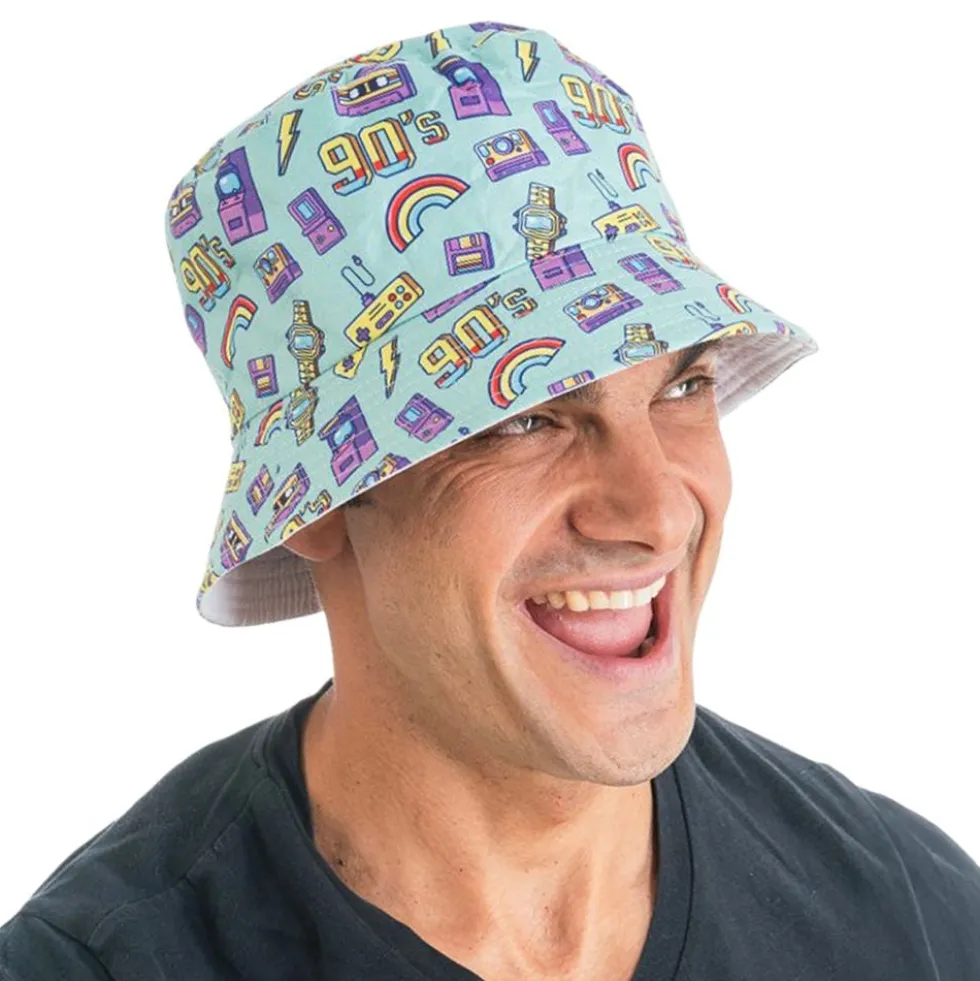 Solhat 90's Blå