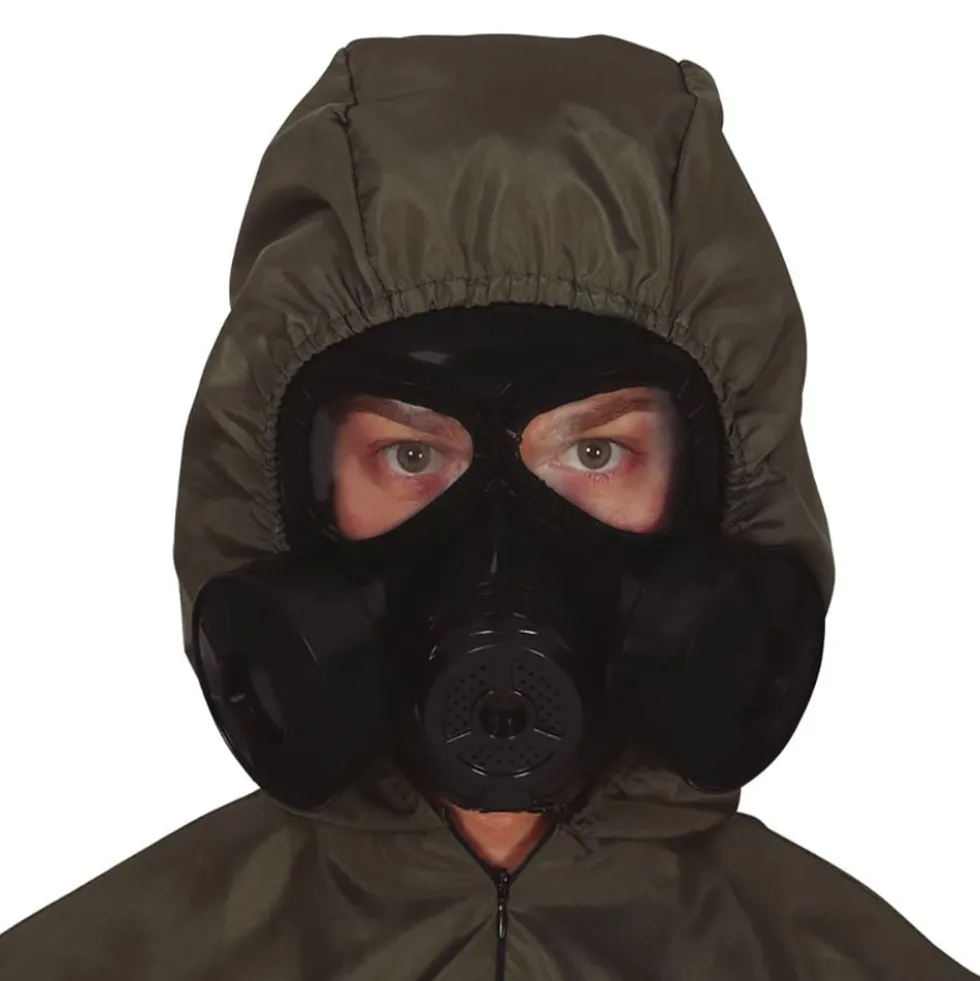 Sort Gasmaske