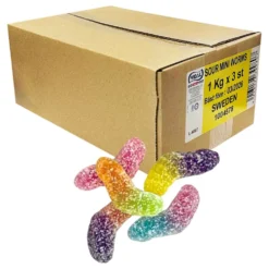 Sour Mini Worms Økonomipakke