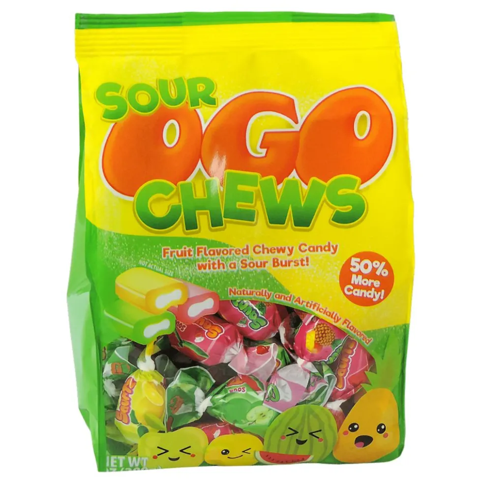 Sour OGO Chews Økonomipakke