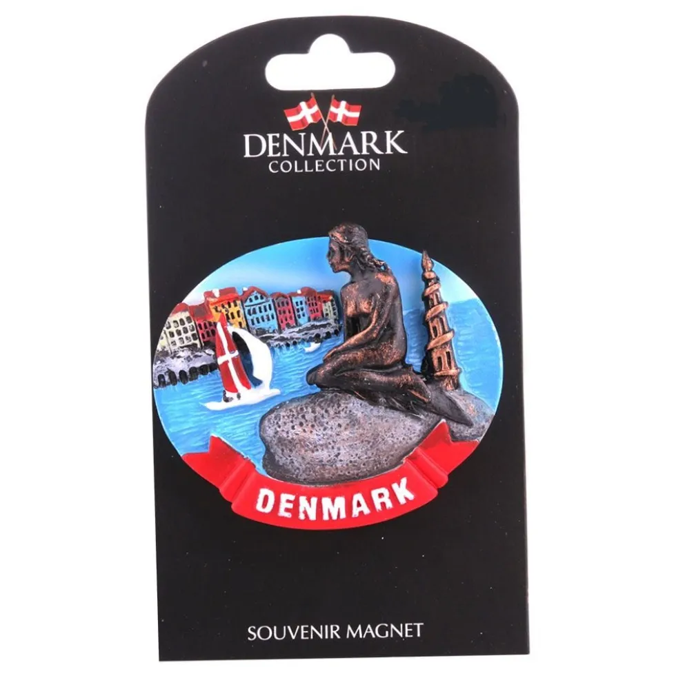 Souvenir Magnet Havfrue Denmark